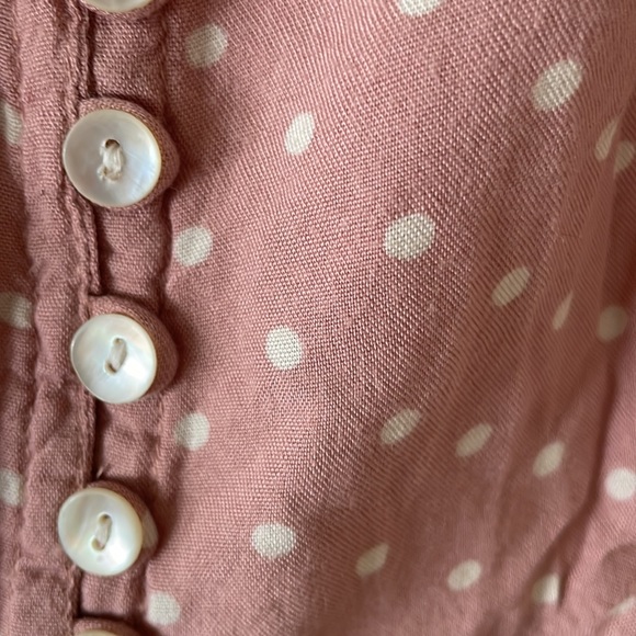 pale pink crop top - Picture 2 of 2